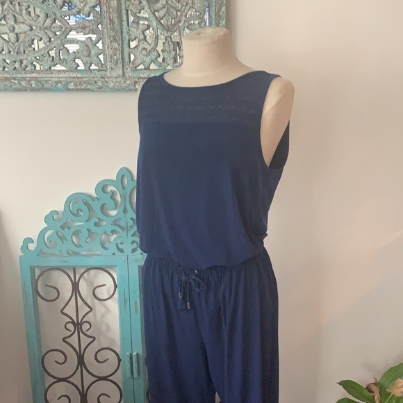 Michael Kors Other - Michael kors navy jumpsuit